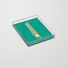 A book lover Acrylic Tray