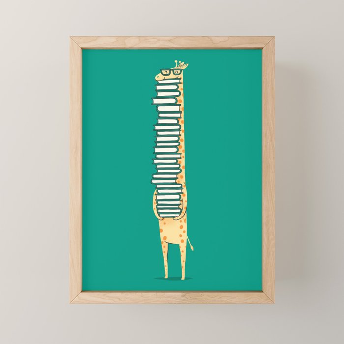 A book lover Mini Art Print
