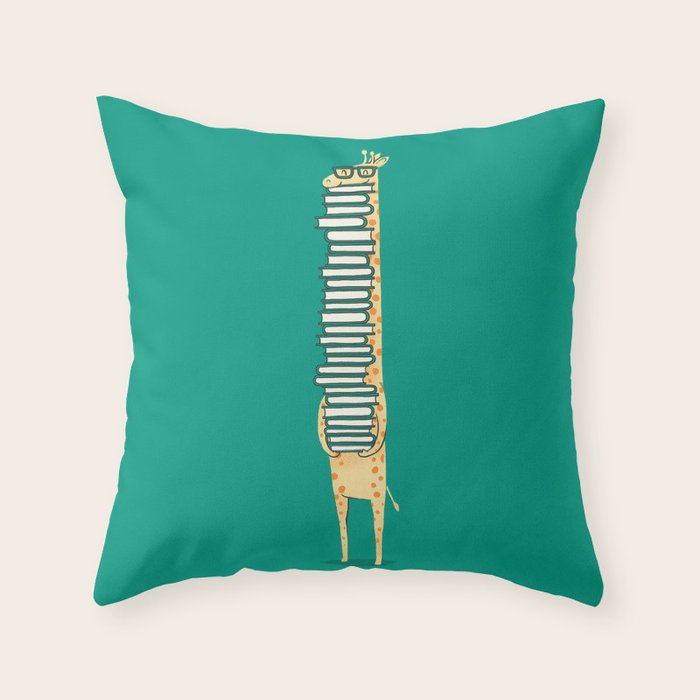 A book lover Throw Pillow