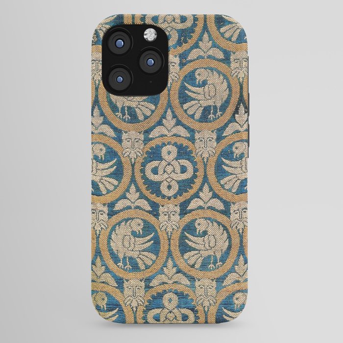 18th Century Spanish Textile Print iPhone Case
