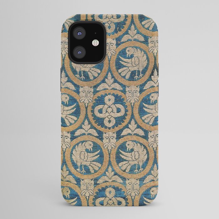 18th Century Spanish Textile Print iPhone Case
