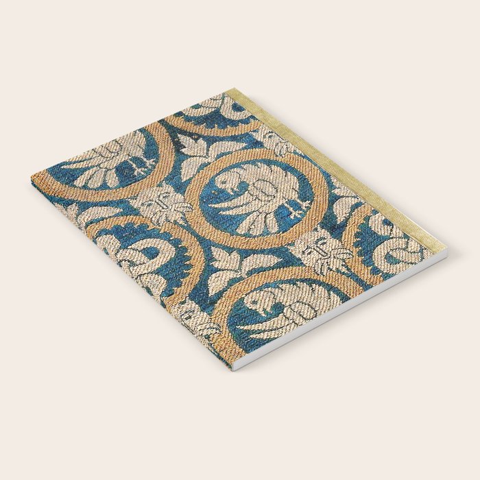 18th Century Spanish Textile Print Notebook