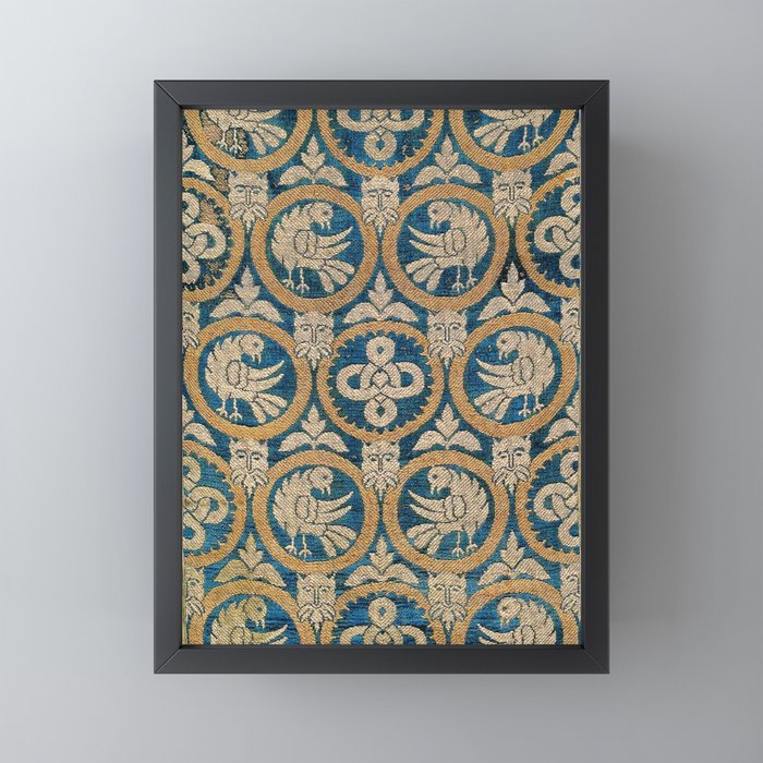 18th Century Spanish Textile Print Mini Art Print