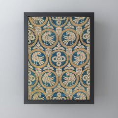18th Century Spanish Textile Print Mini Art Print