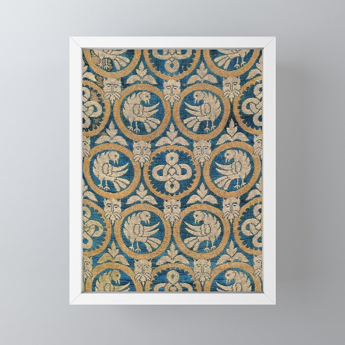 18th Century Spanish Textile Print Mini Art Print