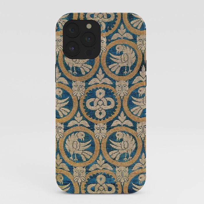 18th Century Spanish Textile Print iPhone Case