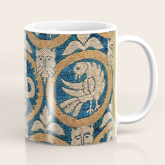 18th Century Spanish Textile Print Coffee Mug