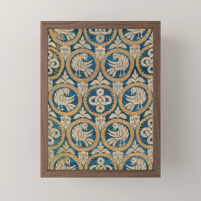 18th Century Spanish Textile Print Mini Art Print