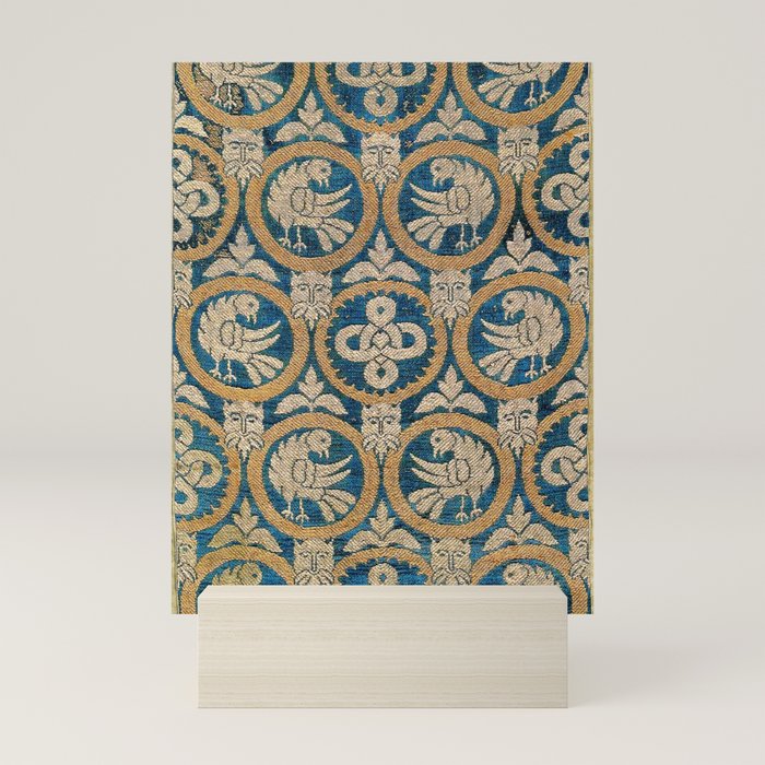 18th Century Spanish Textile Print Mini Art Print