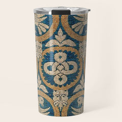 18th Century Spanish Textile Print Travel Mug