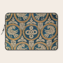 18th Century Spanish Textile Print Laptop Sleeve