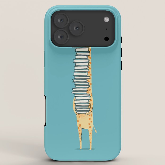 A Book Lover (blue) iPhone Case