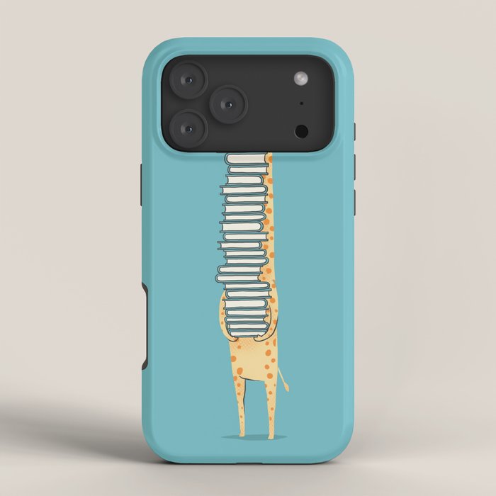 A Book Lover (blue) iPhone Case