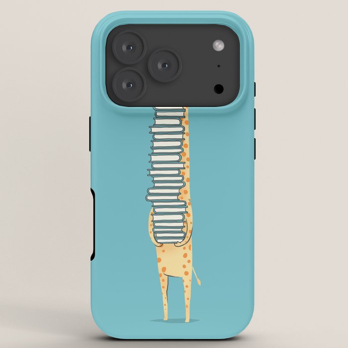 A Book Lover (blue) iPhone Case