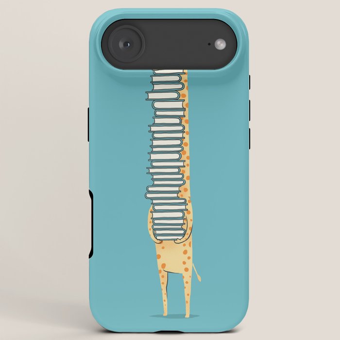 A Book Lover (blue) iPhone Case