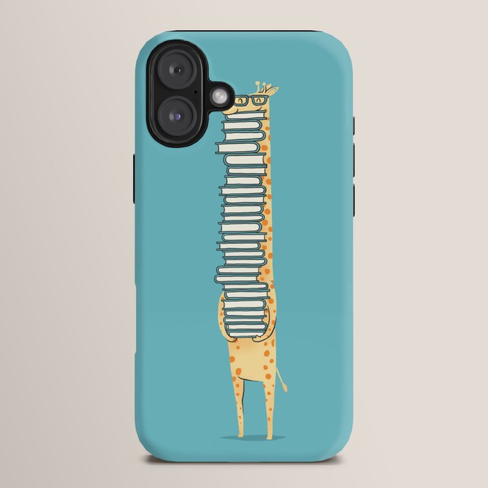 A Book Lover (blue) iPhone Case