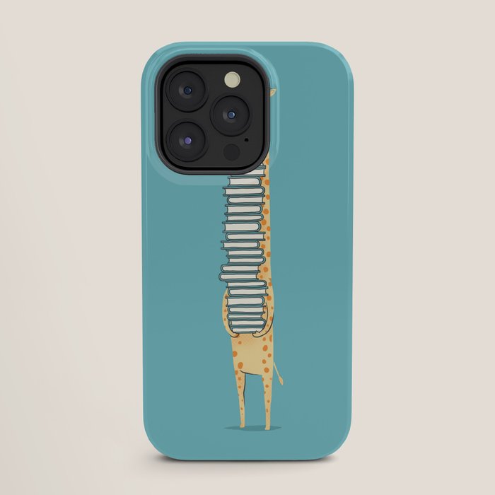 A Book Lover (blue) iPhone Case