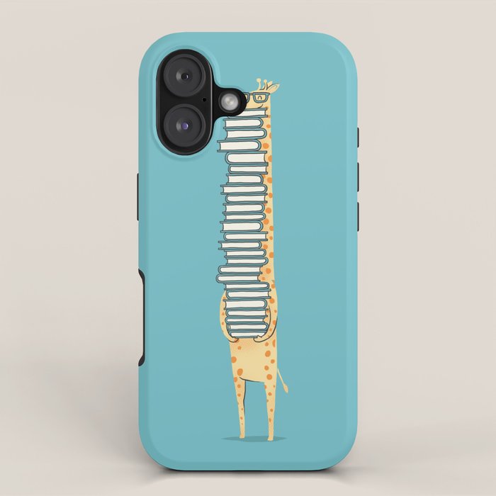 A Book Lover (blue) iPhone Case