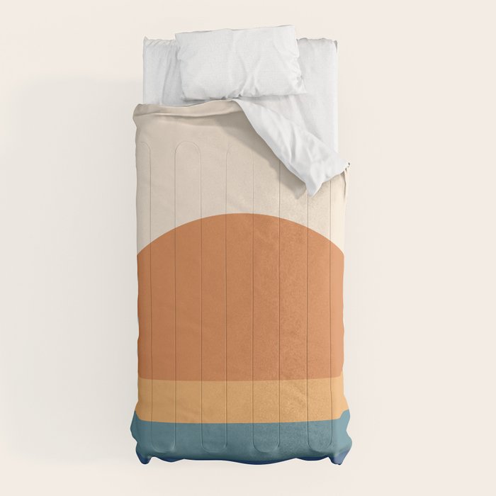 70's Retro Sunset Comforter