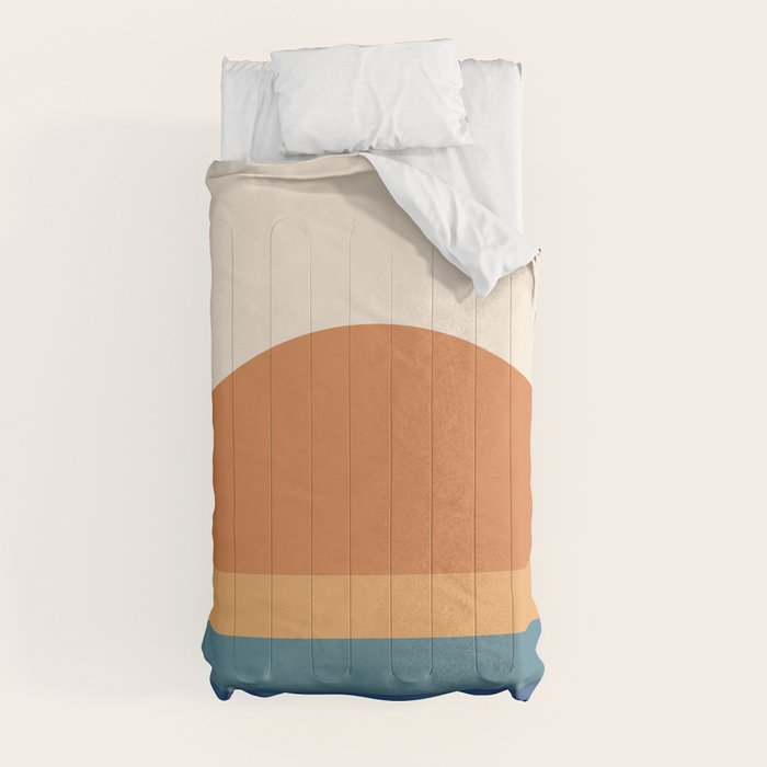 70's Retro Sunset Comforter