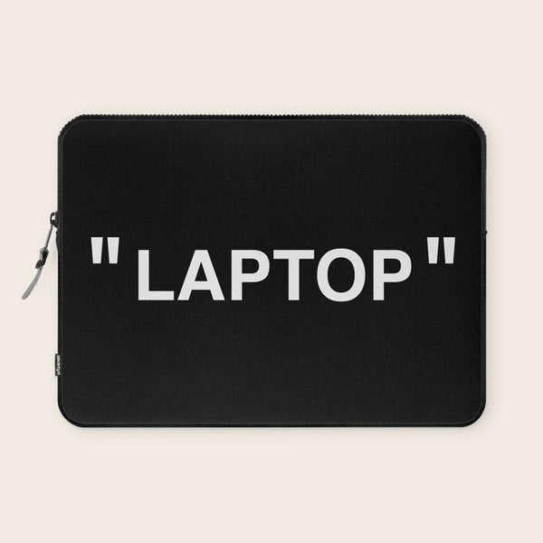 " Art " (Negative) Laptop Sleeve