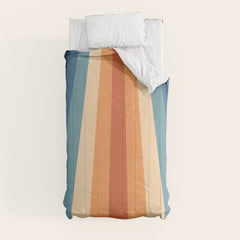 70's Retro Stripes Comforter