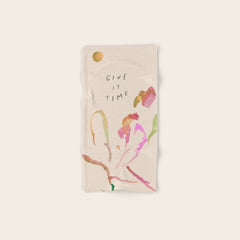 "Give It Time" Bath Towel