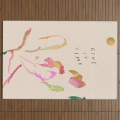 "Give It Time" Outdoor Rug