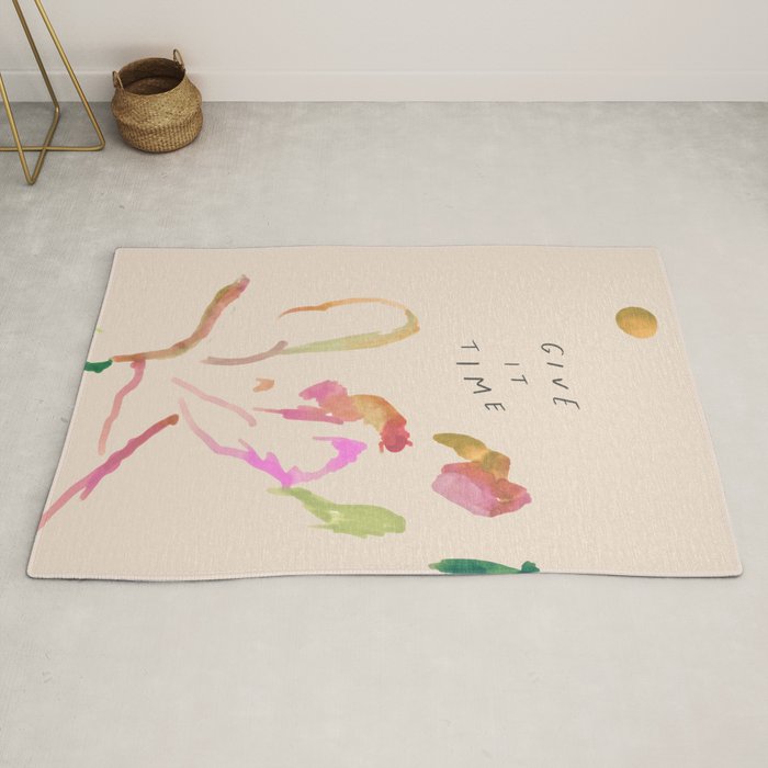 "Give It Time" Rug