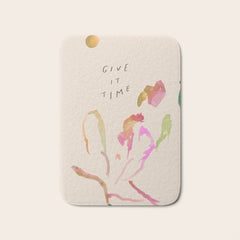 "Give It Time" Bath Mat