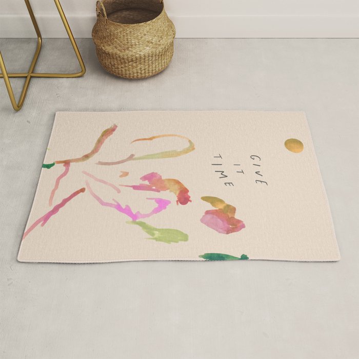 "Give It Time" Rug
