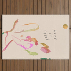 "Give It Time" Outdoor Rug