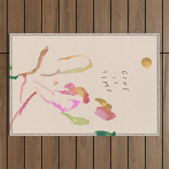 "Give It Time" Outdoor Rug