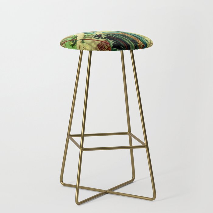 1910 Fernet Branca Liqueur Aperitif Advertisement Poster Print Stool