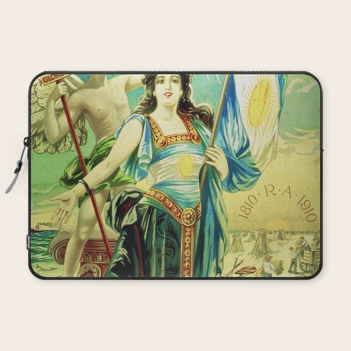 1910 Fernet Branca Liqueur Aperitif Advertisement Poster Print Laptop Sleeve