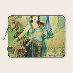 1910 Fernet Branca Liqueur Aperitif Advertisement Poster Print Laptop Sleeve