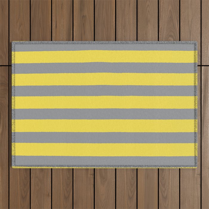 2021 Pantone Stripes Outdoor Rug