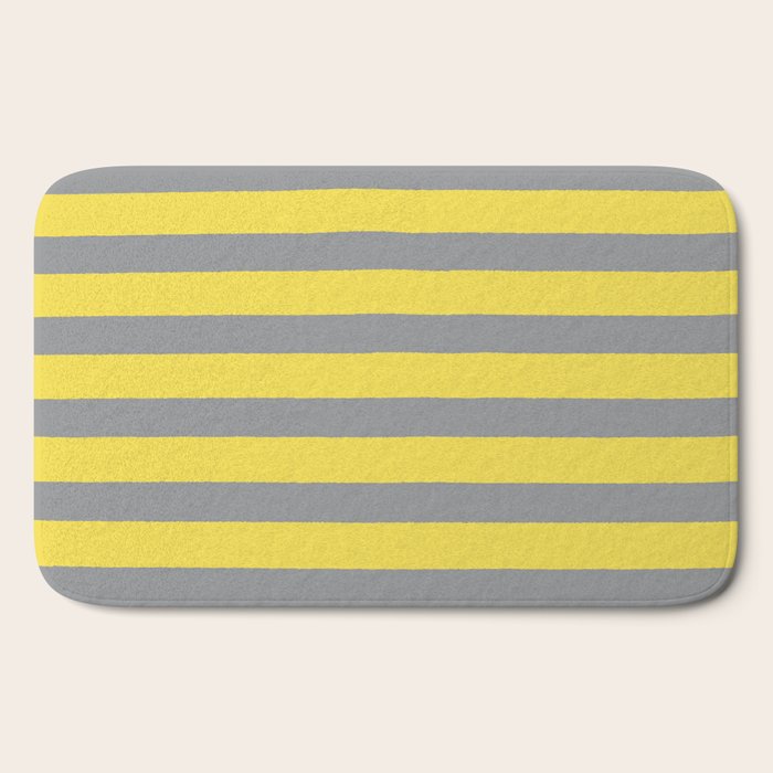 2021 Pantone Stripes Bath Mat