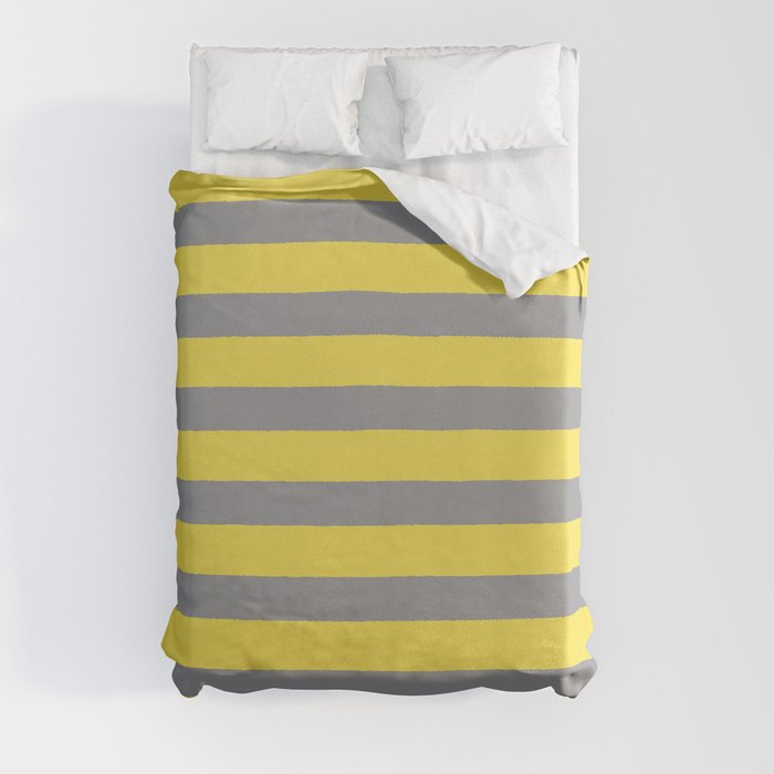 2021 Pantone Stripes Duvet Cover