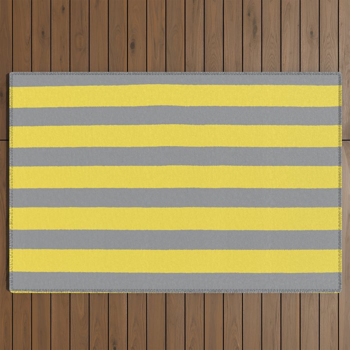 2021 Pantone Stripes Outdoor Rug