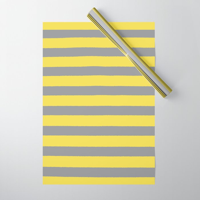 2021 Pantone Stripes Wrapping Paper