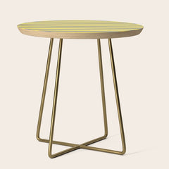 2021 Pantone Stripes Side Table