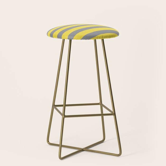 2021 Pantone Stripes Stool