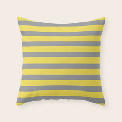 2021 Pantone Stripes Throw Pillow