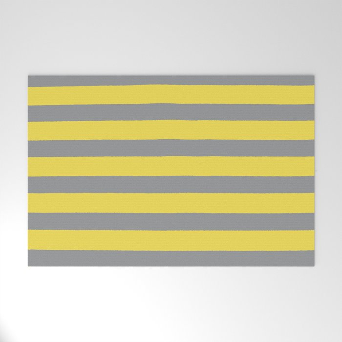 2021 Pantone Stripes Welcome Mat