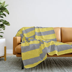 2021 Pantone Stripes Throw Blanket