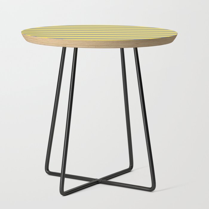 2021 Pantone Stripes Side Table
