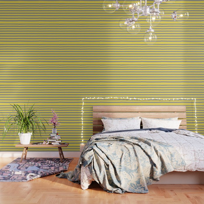 2021 Pantone Stripes Wallpaper