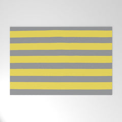 2021 Pantone Stripes Welcome Mat
