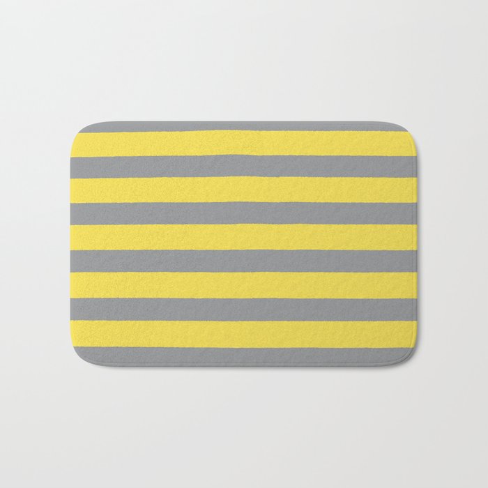 2021 Pantone Stripes Bath Mat